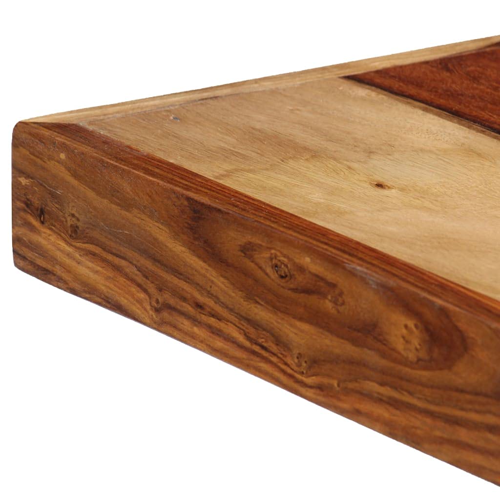 Rustic Industrial Style Solid Sheesham Wood Dining Table K307820