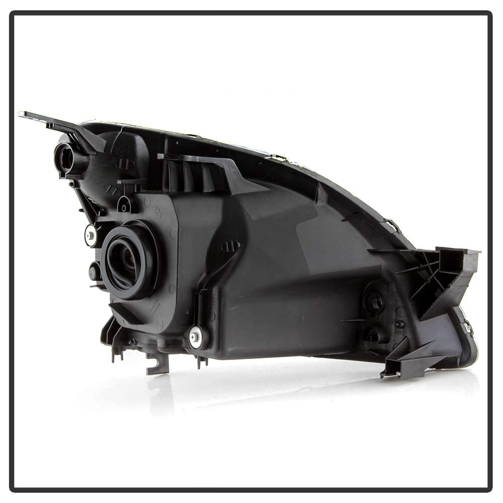 2002-2004 Honda CRV Black Housing Headlights Driver & Passenger Q84854