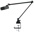 Front-Addressed Broadcast Podcast Microphone with Boom Arm and Desk Clamp L47565