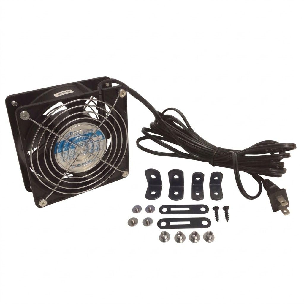 110 CFM 115V Doorway Fan with 15 Ft Cord H5827