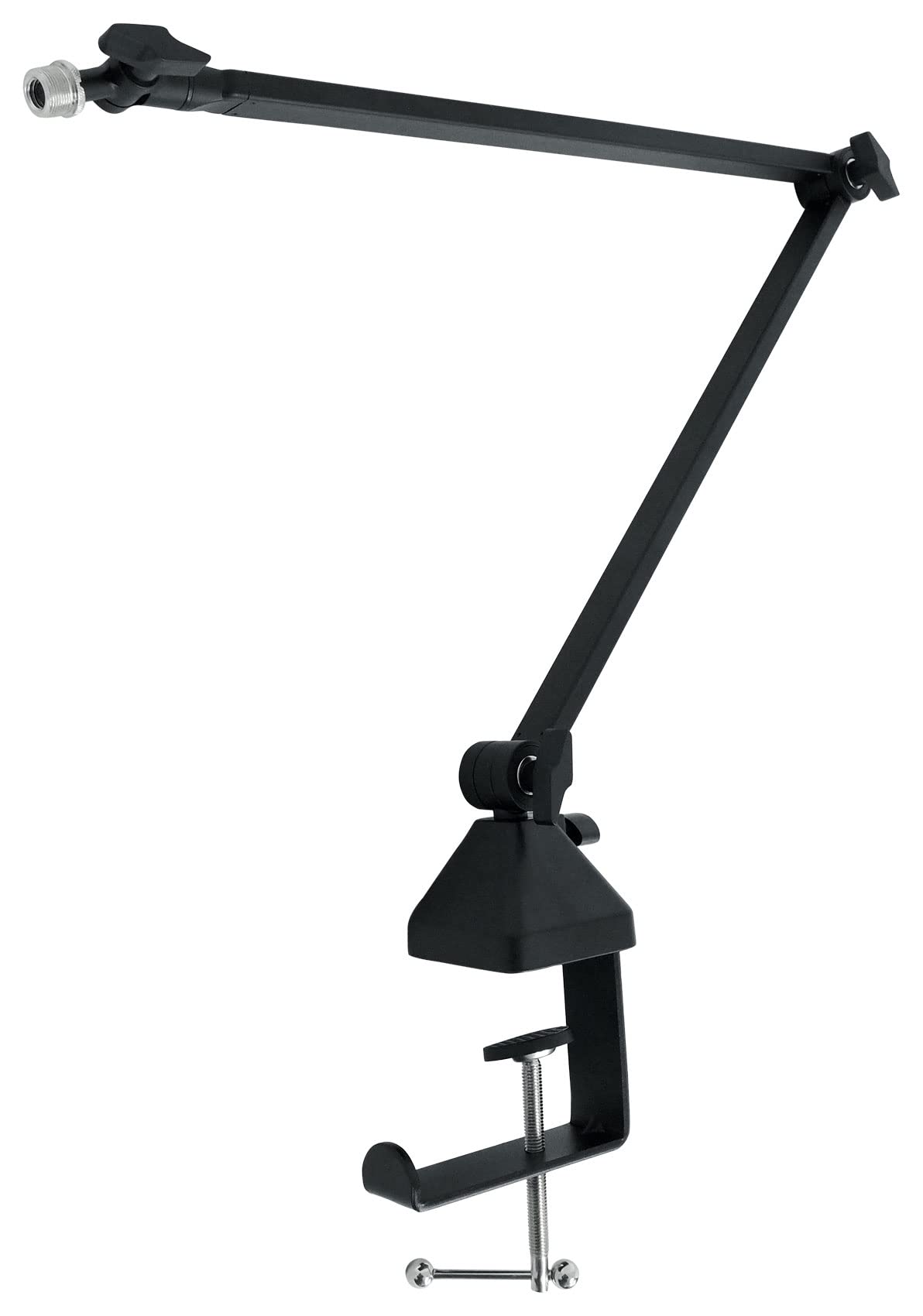 Front-Addressed Broadcast Podcast Microphone with Boom Arm and Desk Clamp L47565