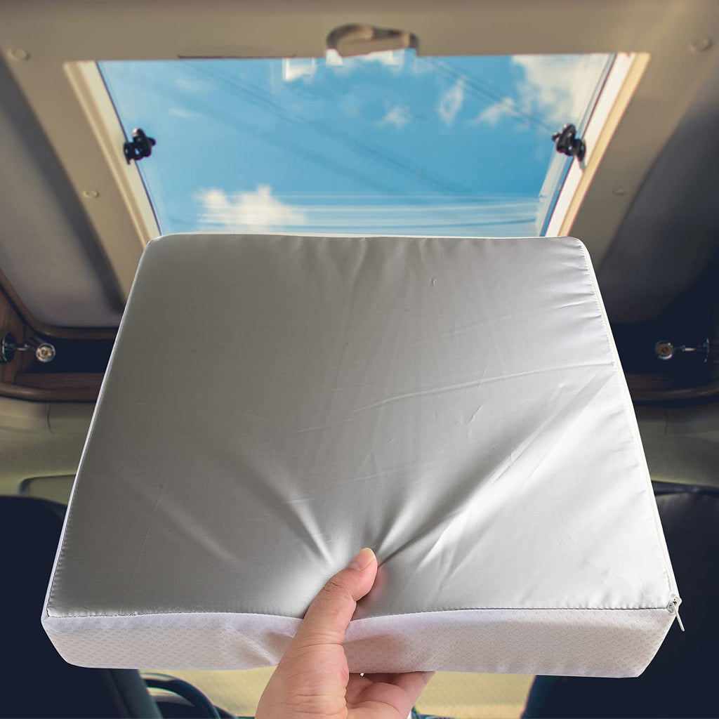 Waterproof Non Slip 14x14 In RV Vent Insulator and Camper Skylight Cover C95459
