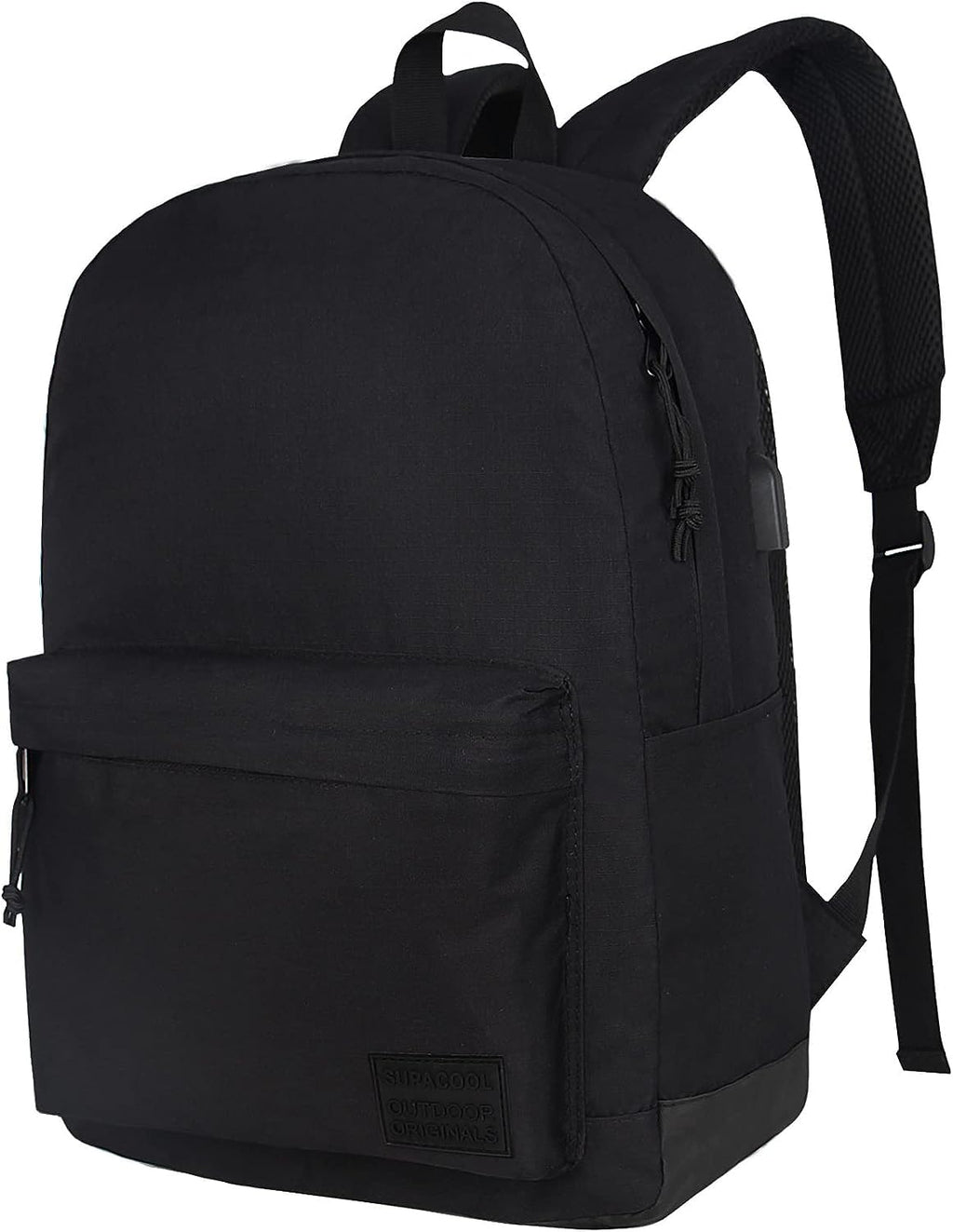 Black Laptop Backpack C44125