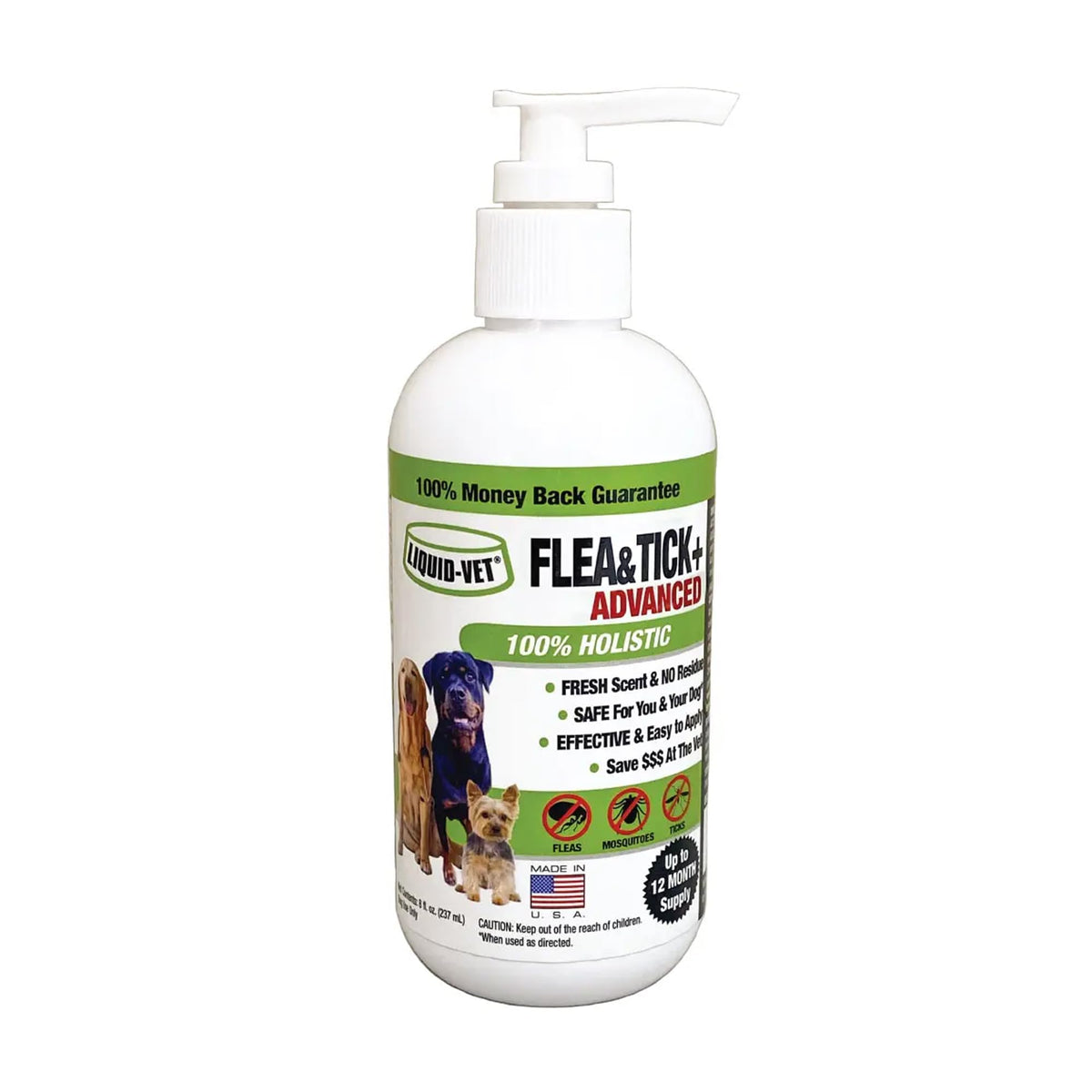 Flea and Tick Topical Treatment 8 oz W287