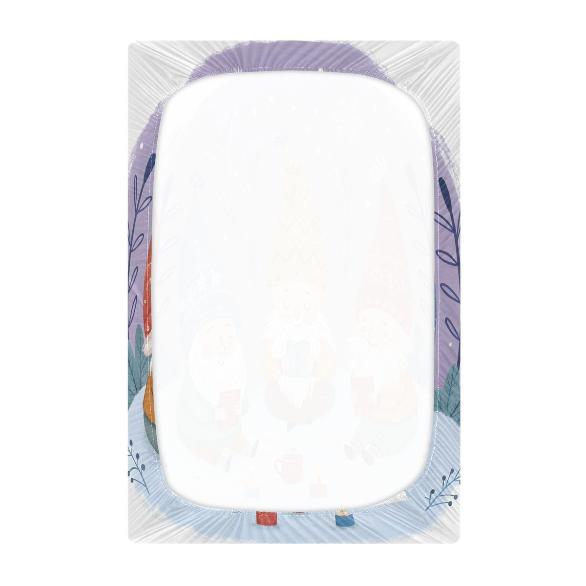 Watercolor Crib Sheet 52" x 28" E32895