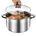 10 Quart Stainless Steel Stock Pot with Lid J189