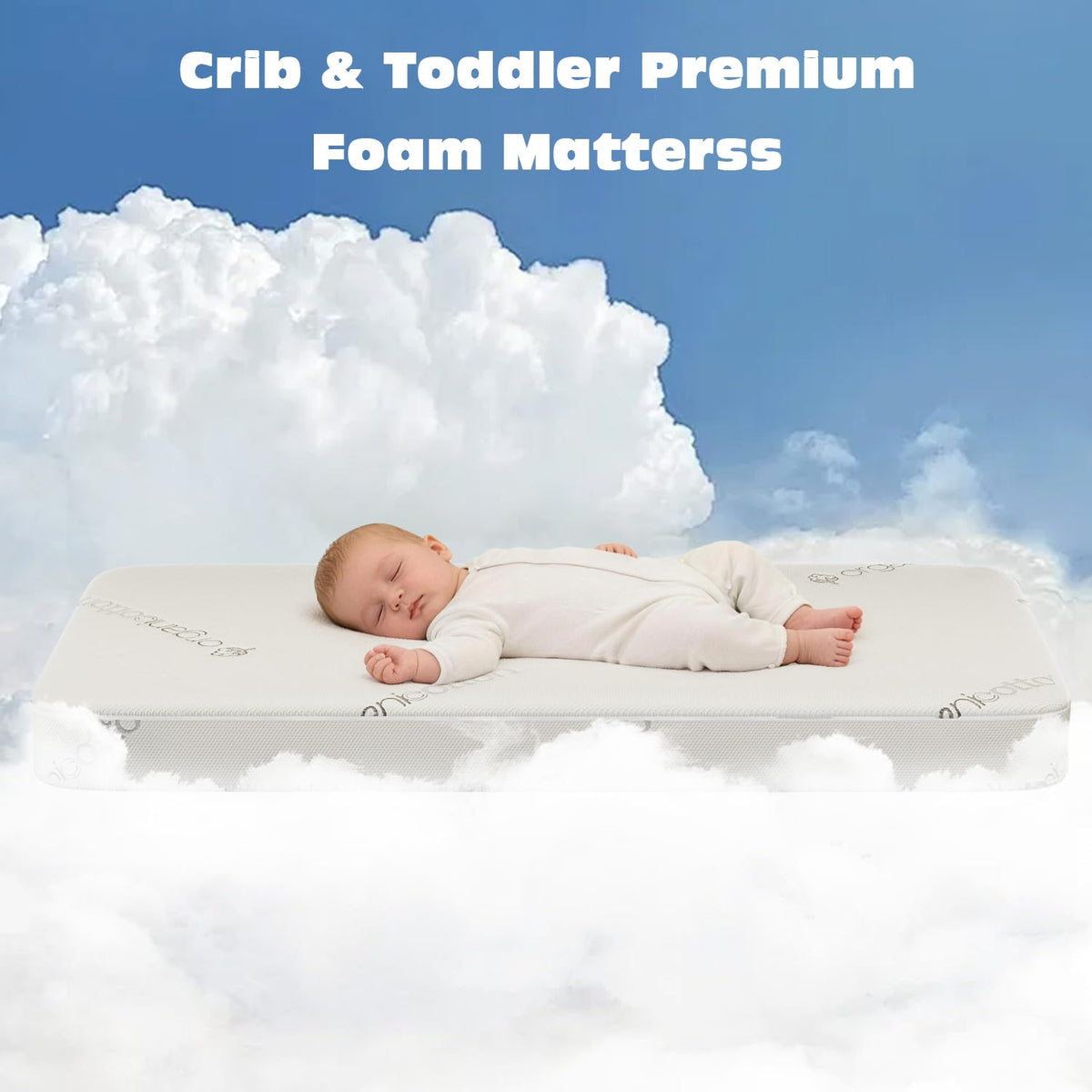 100% Organic Cotton Crib & Toddler Mattress M927