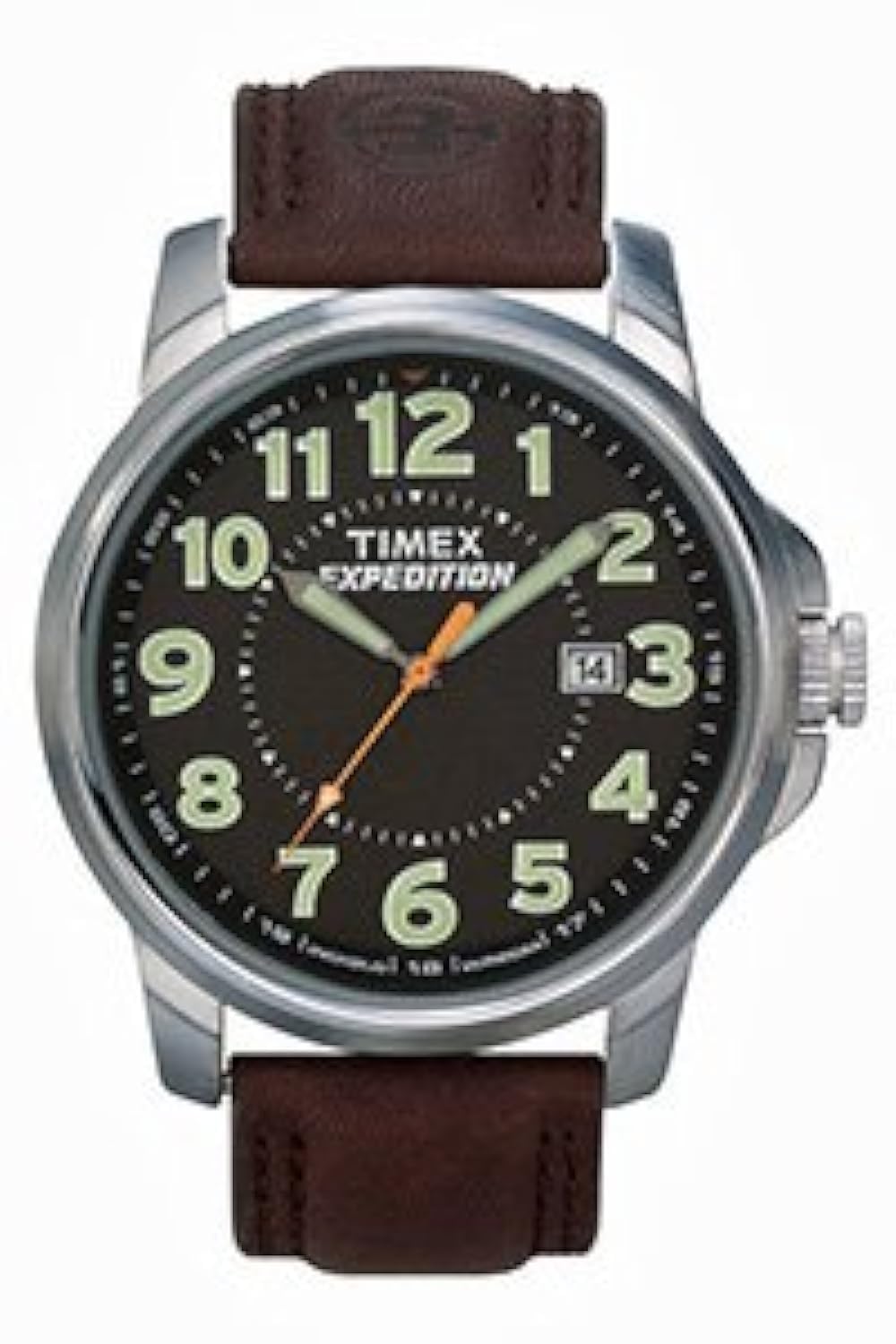 40mm Analog Watch with Luminous Hands and 50M Water Resistance Q7865