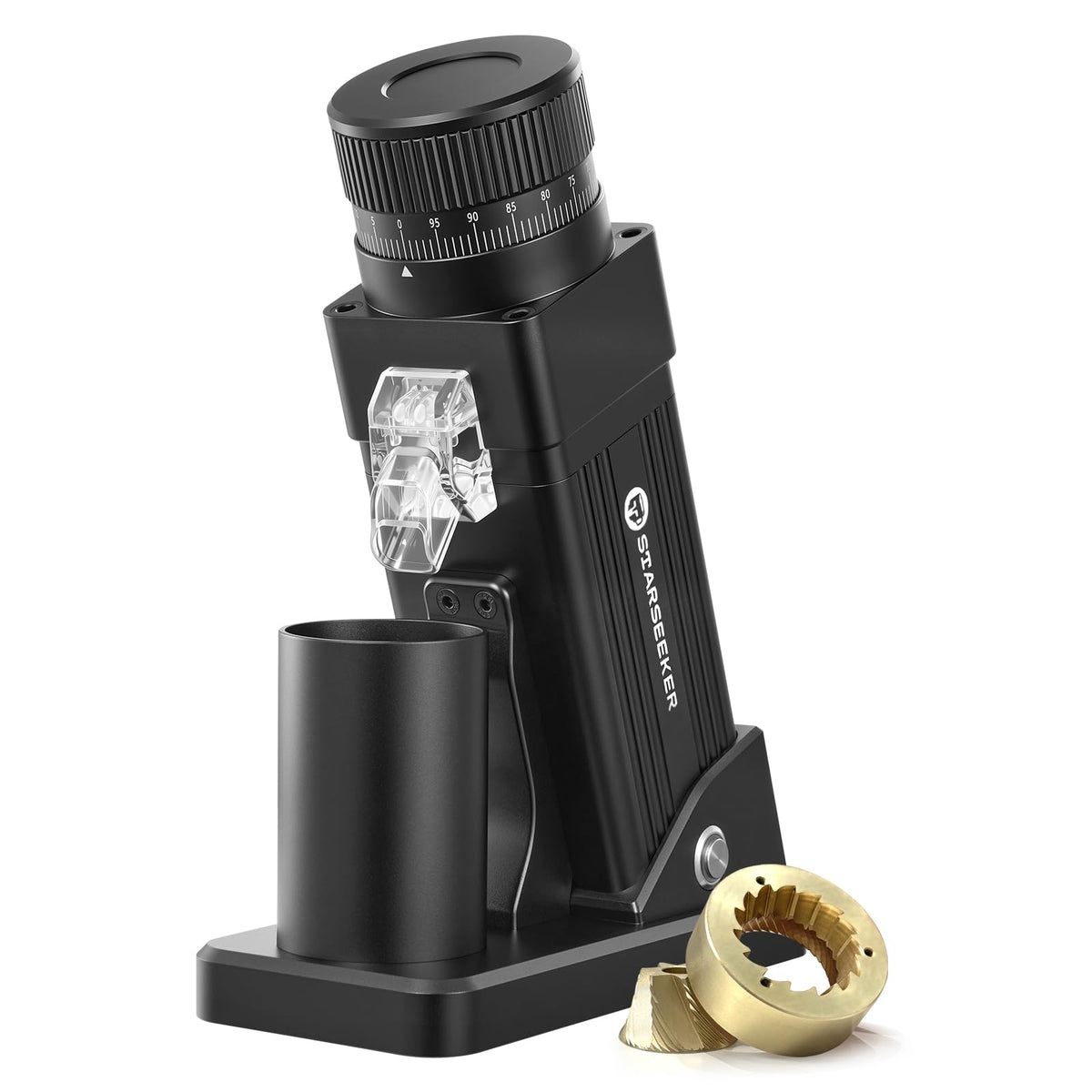 Electric Coffee Grinder with 55mm Titanium Conical Burr S894916