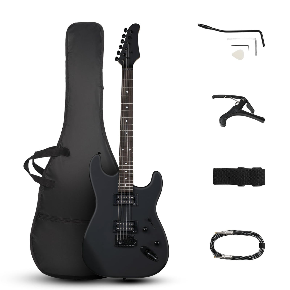 39 Inch H-H Pickup Electric Guitar D665022