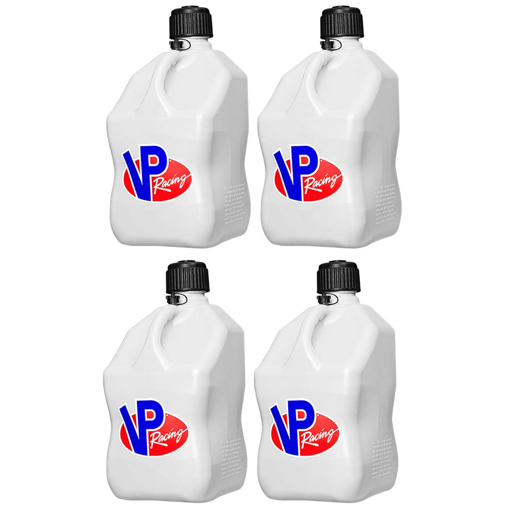 White Square Motorsport Container 5 Gallon 4 Pack M823
