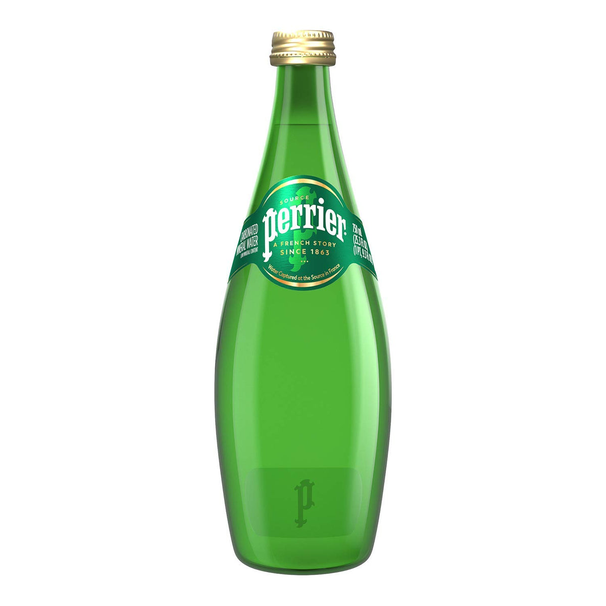 Carbonated Mineral Water 25.3 Fl Oz Glass Bottle Pack of 6 B5368