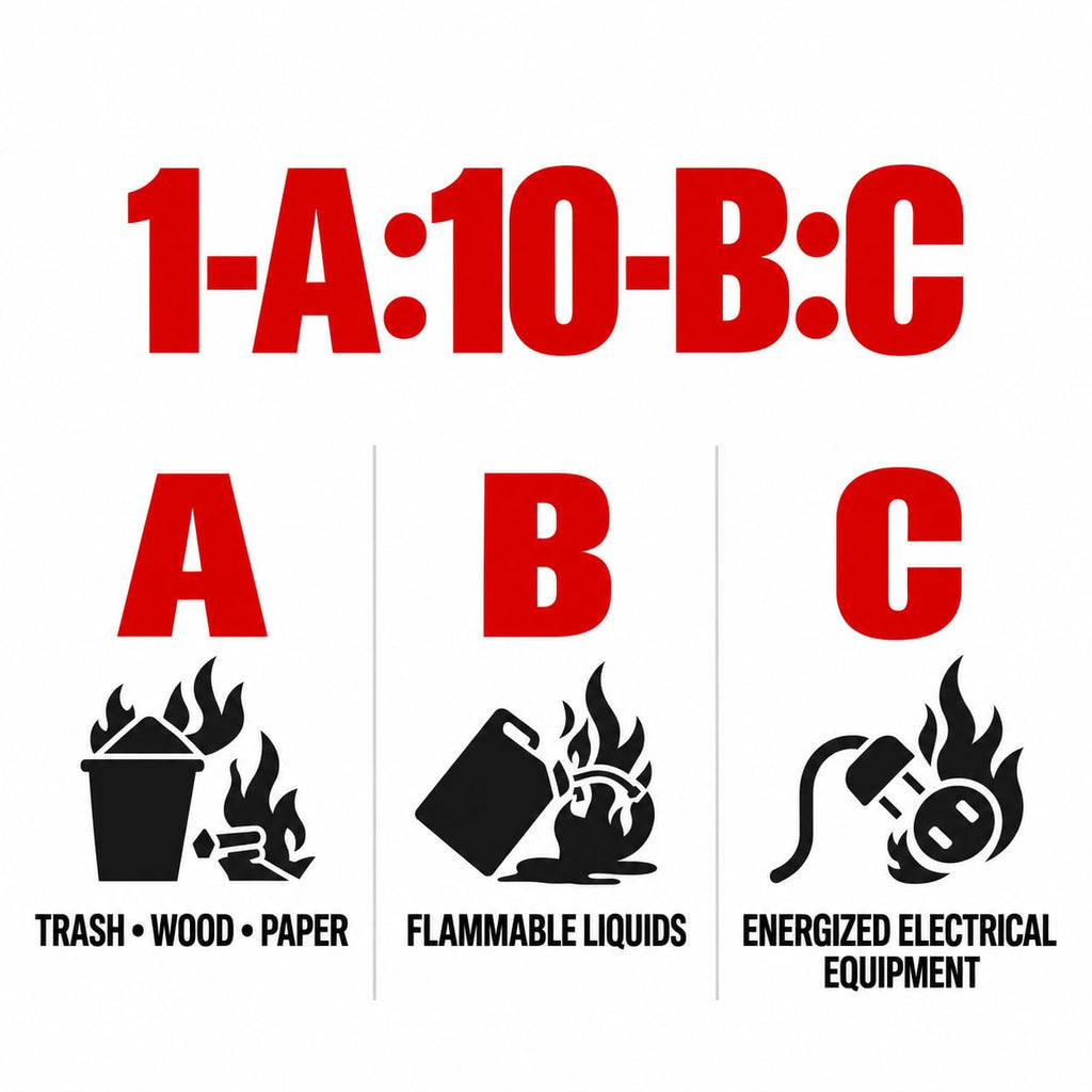 2.5 lb ABC Dry Chemical Fire Extinguishers 2-Pack Q85152