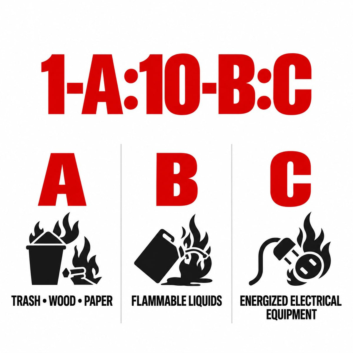 2.5 lb ABC Dry Chemical Fire Extinguishers 2-Pack Q85152