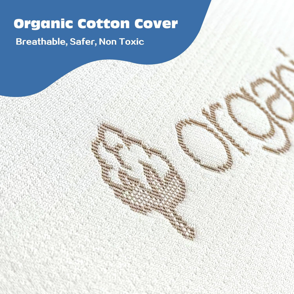 100% Organic Cotton Crib & Toddler Mattress M927