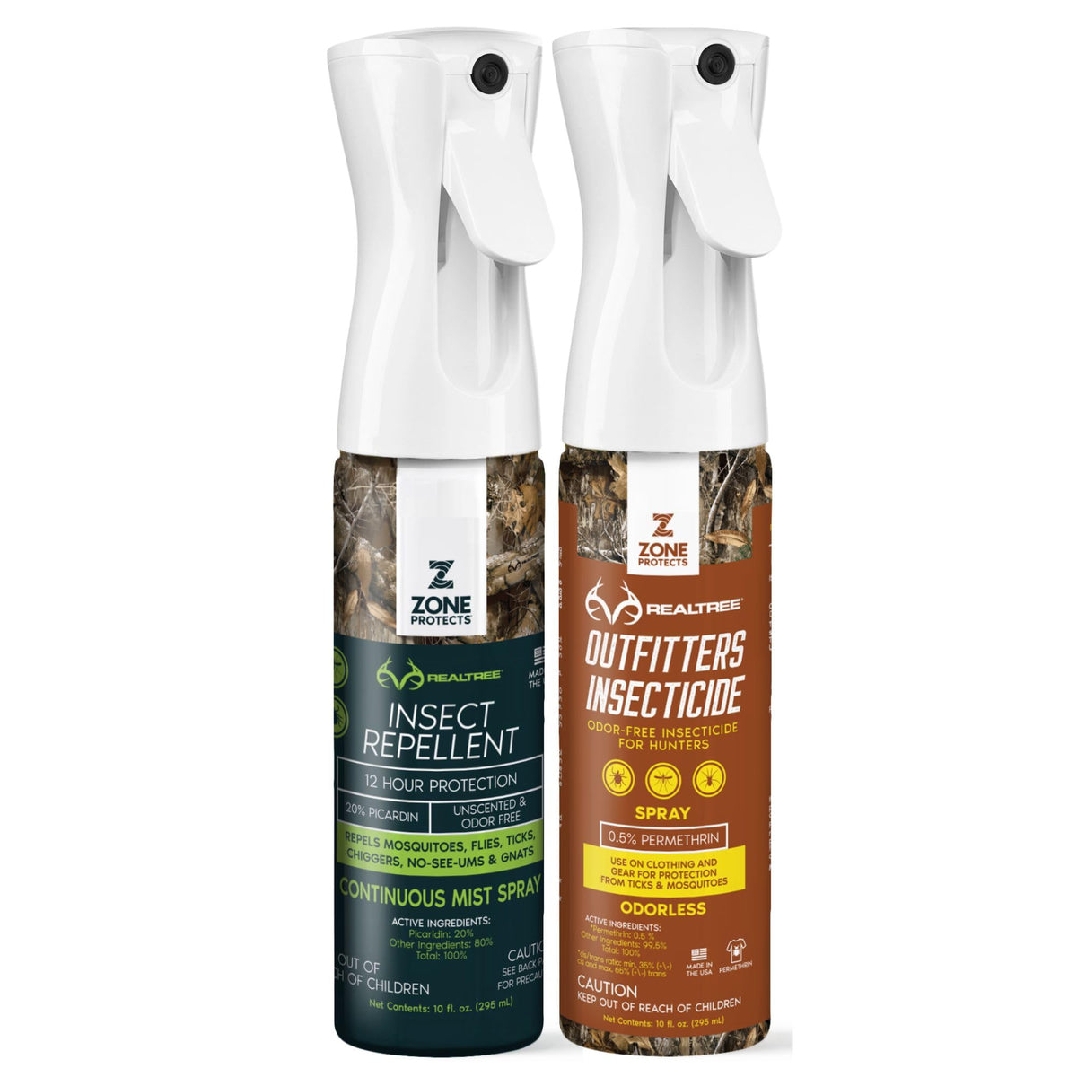 10oz Picaridin & Permethrin Insect Repellent Spray Z12642