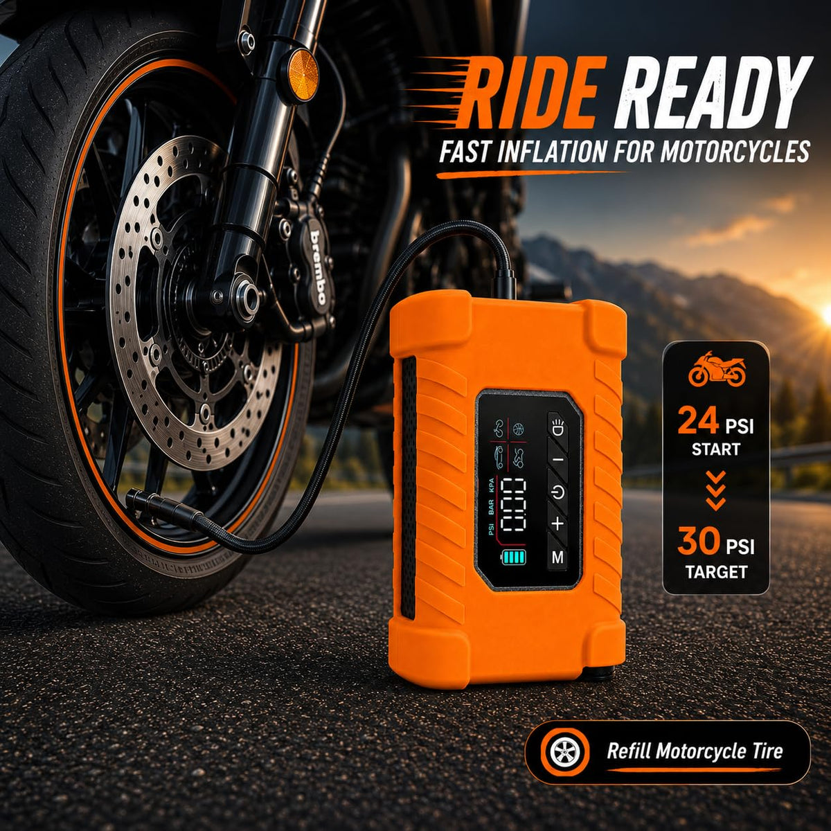 140PSI Cordless Air Pump X711
