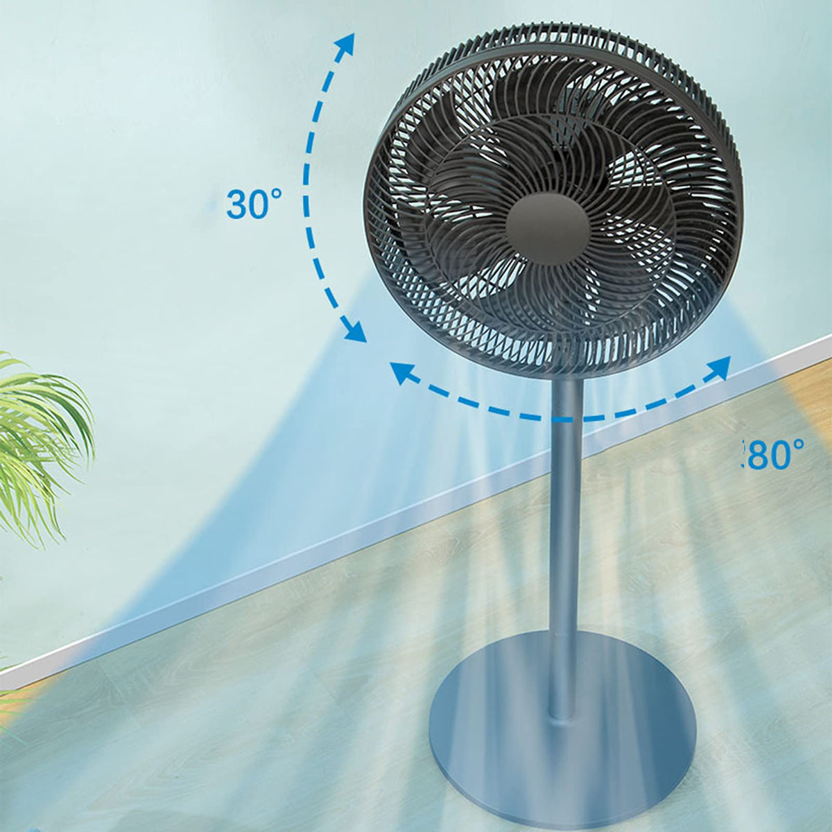 16 Inch Oscillating Pedestal Fan J942824