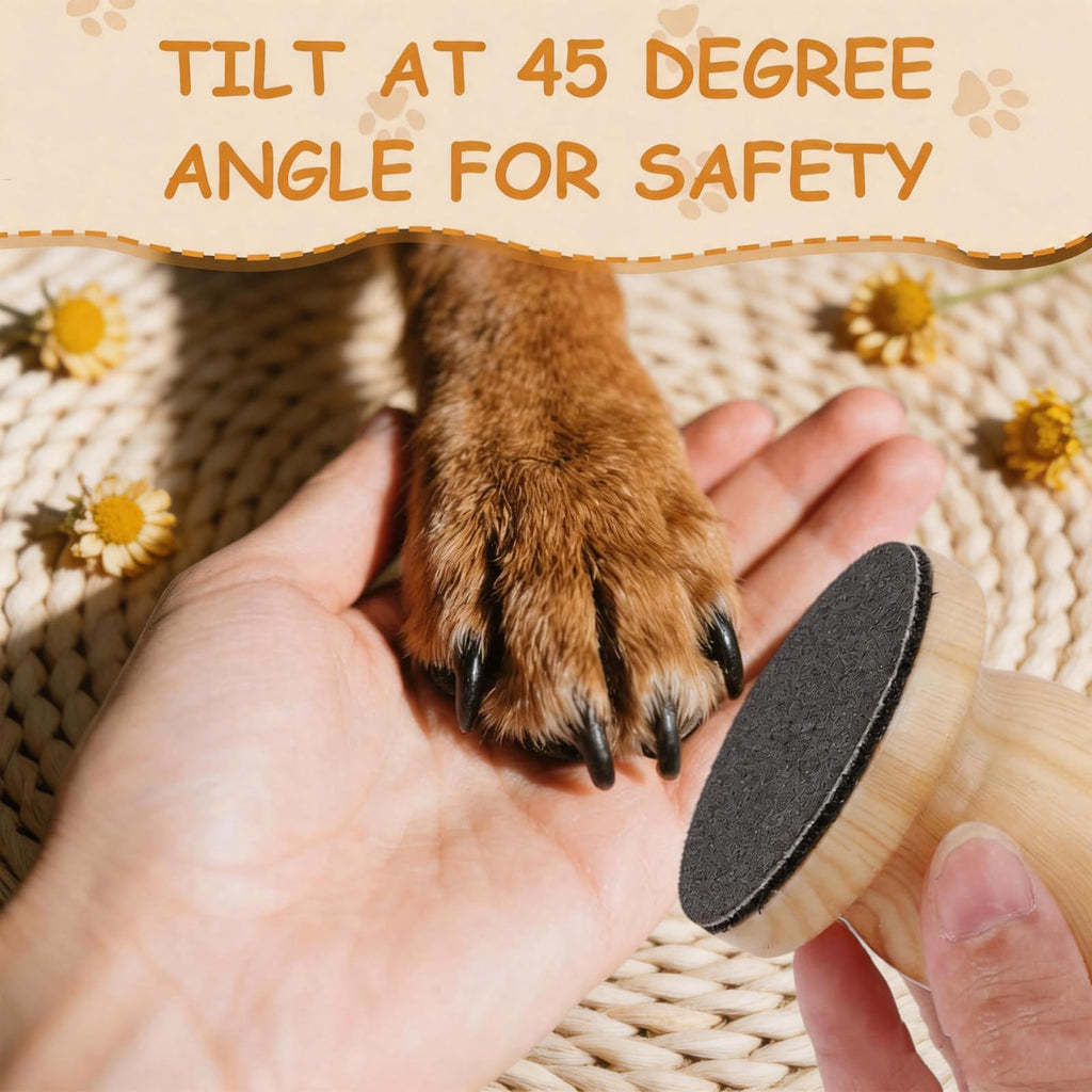 Dog Nail File with 6 Pcs Filing Disc C105