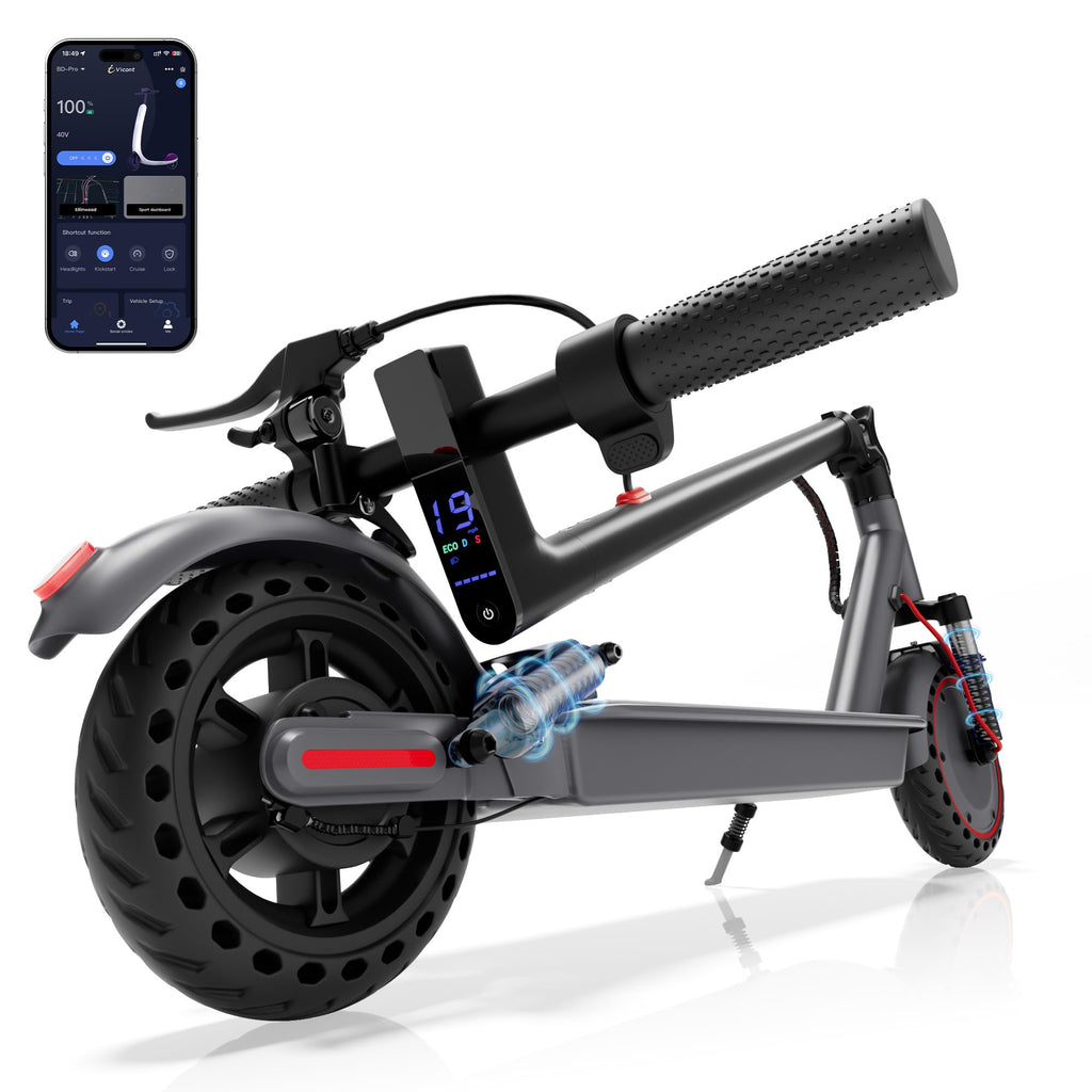 Folding Electric Scooter with Dual Brakes U958709