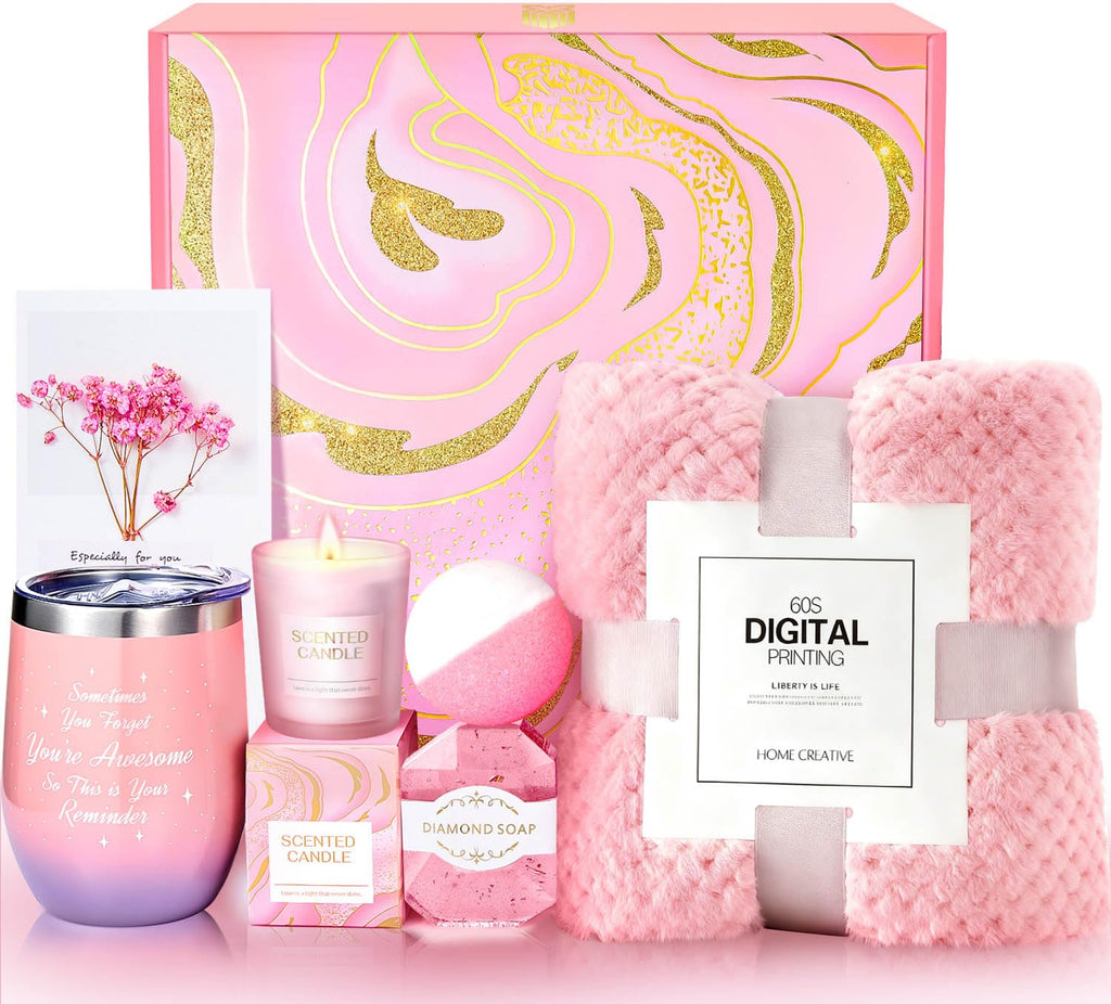 Self Care Gift Set With Blanket P2295