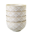 26 Oz Ceramic Soup Bowls Set of 4, 6 inch L7376