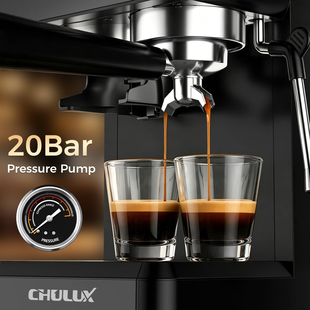 20Bar Espresso Machine with Conical Burr Grinder M1968