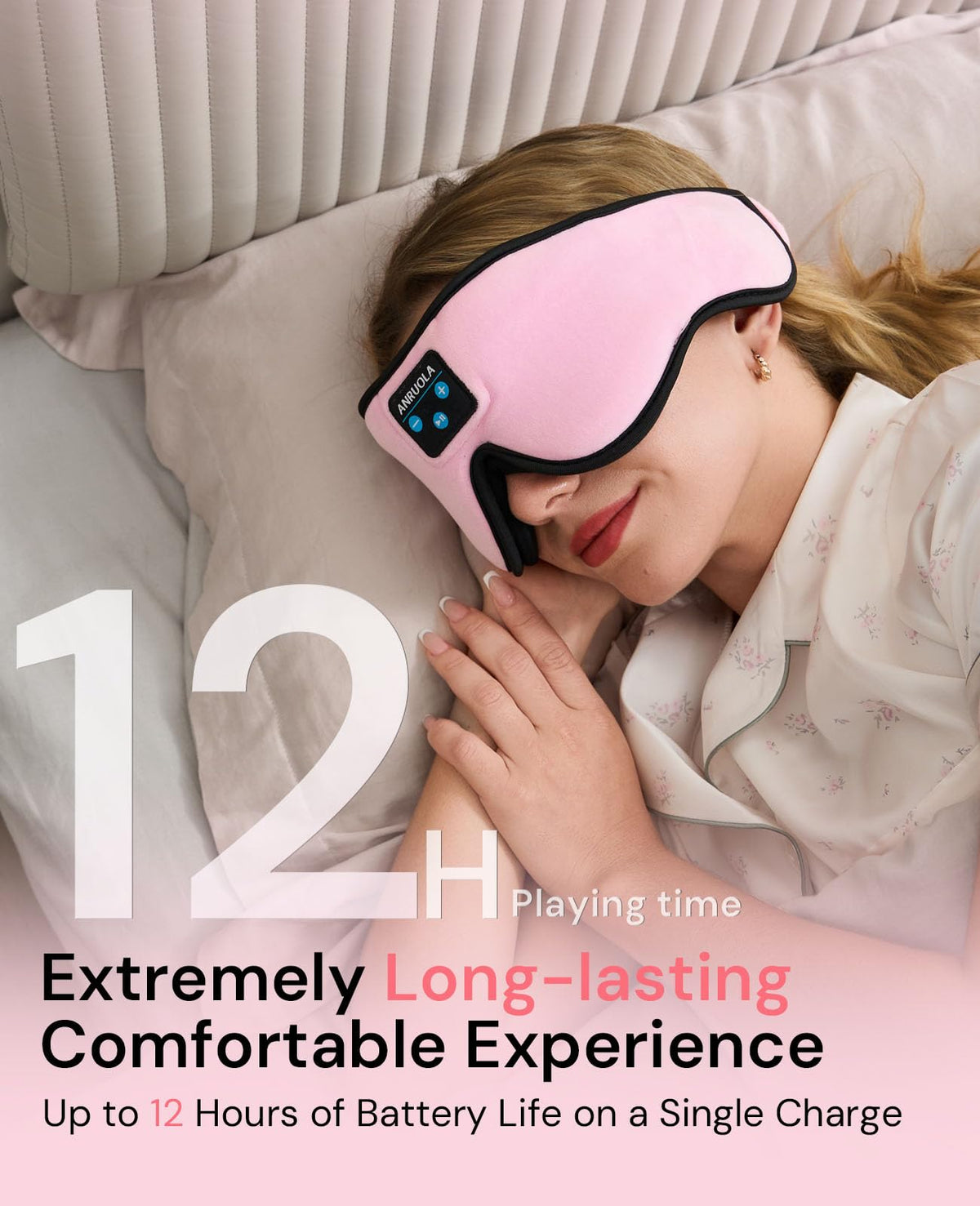 Bluetooth Sleep Mask with Wireless Headphones G9571