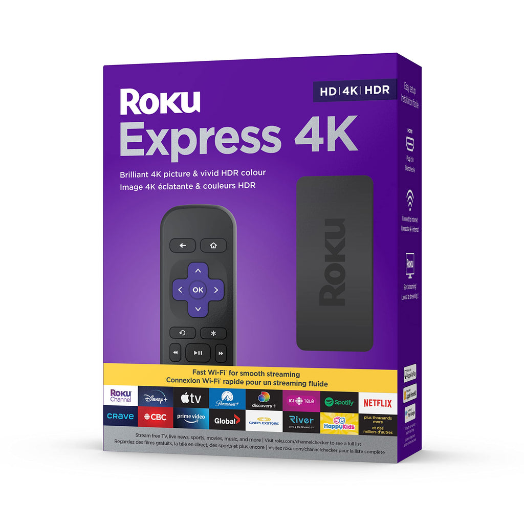 4K HDR Streaming Media Player with HDMI Cable R7724