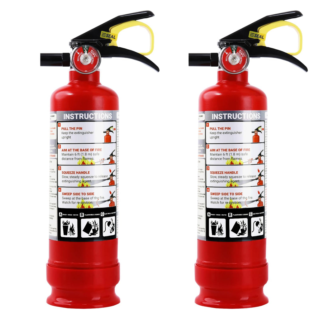 2.5 lb ABC Dry Chemical Fire Extinguishers 2-Pack Q85152
