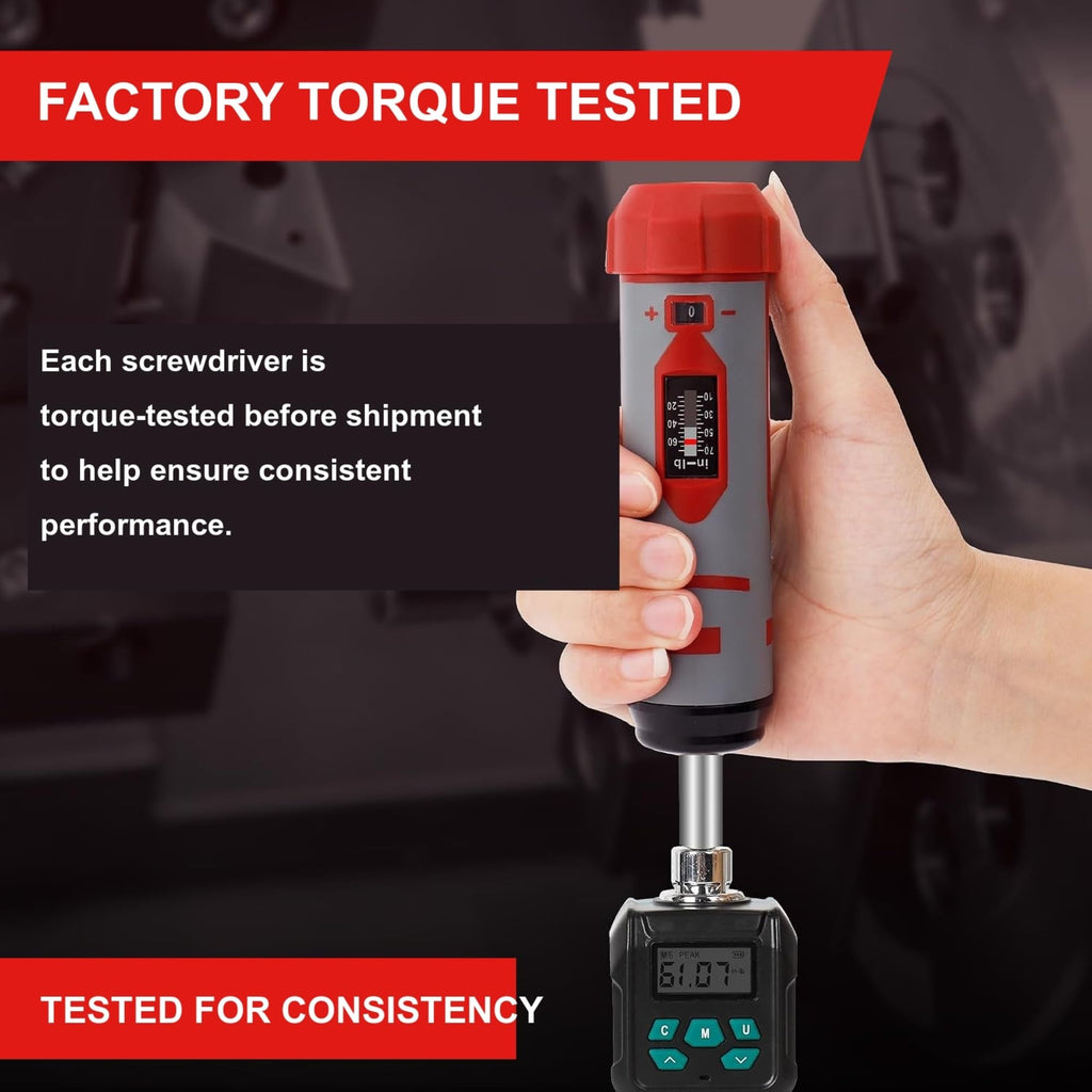 42-Piece Torque Screwdriver Set with 40 CR-V Bits G78882