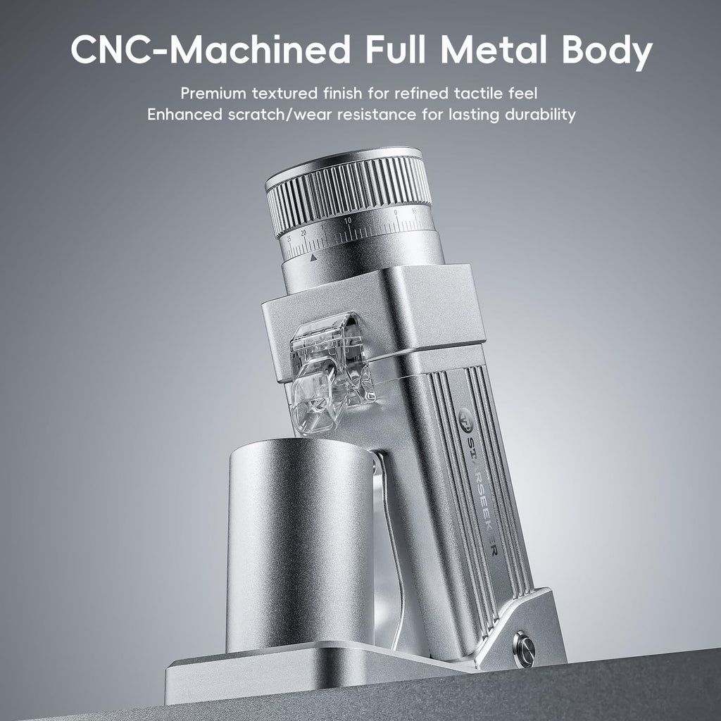 Electric Coffee Grinder with 55mm Titanium Conical Burr S894916
