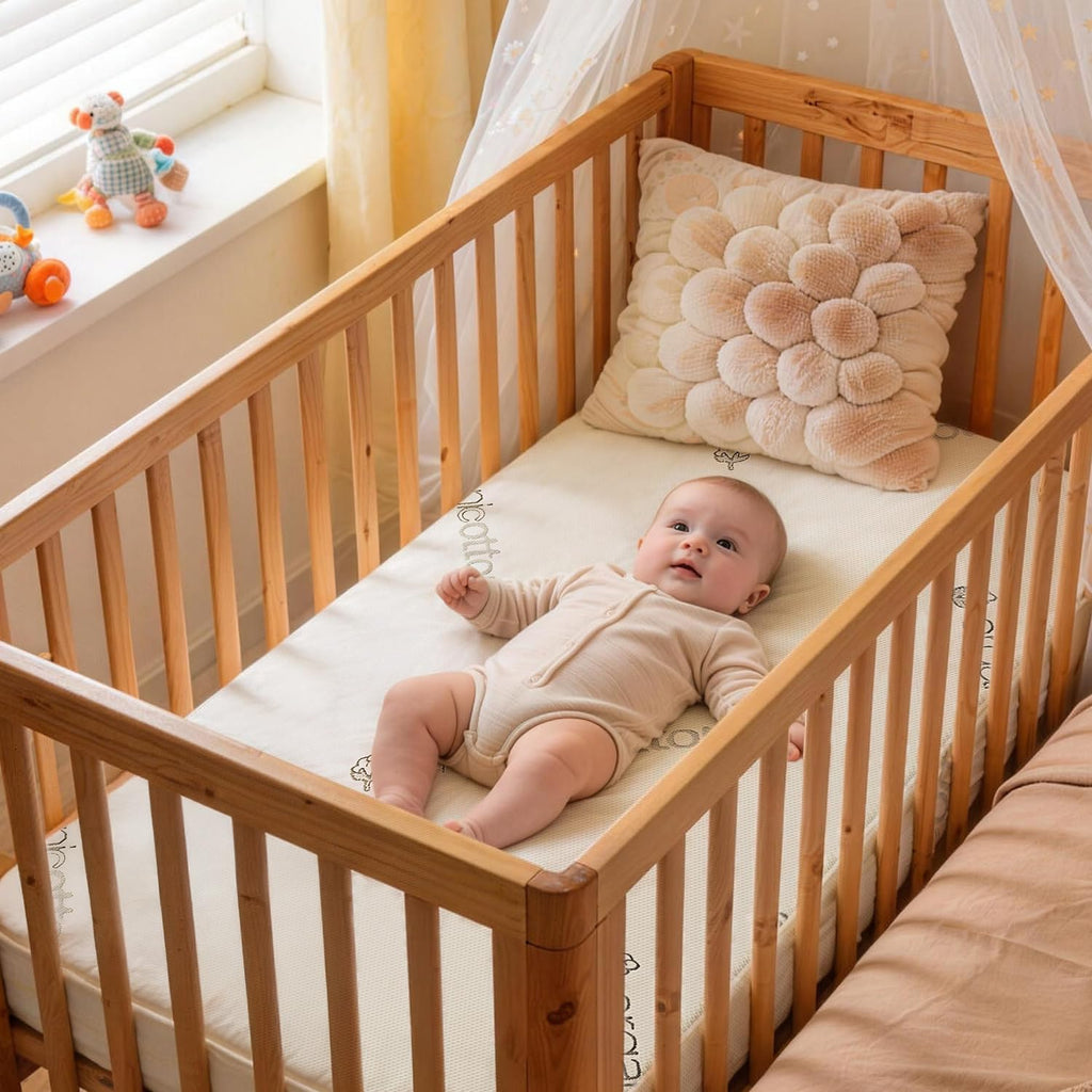 100% Organic Cotton Crib & Toddler Mattress M927