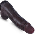 6 Inch Black Curved Dildo with Suction Cup S795690
