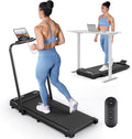 Walking Pad with Handle Bar, 2 in 1 Under Desk Treadmill F353285