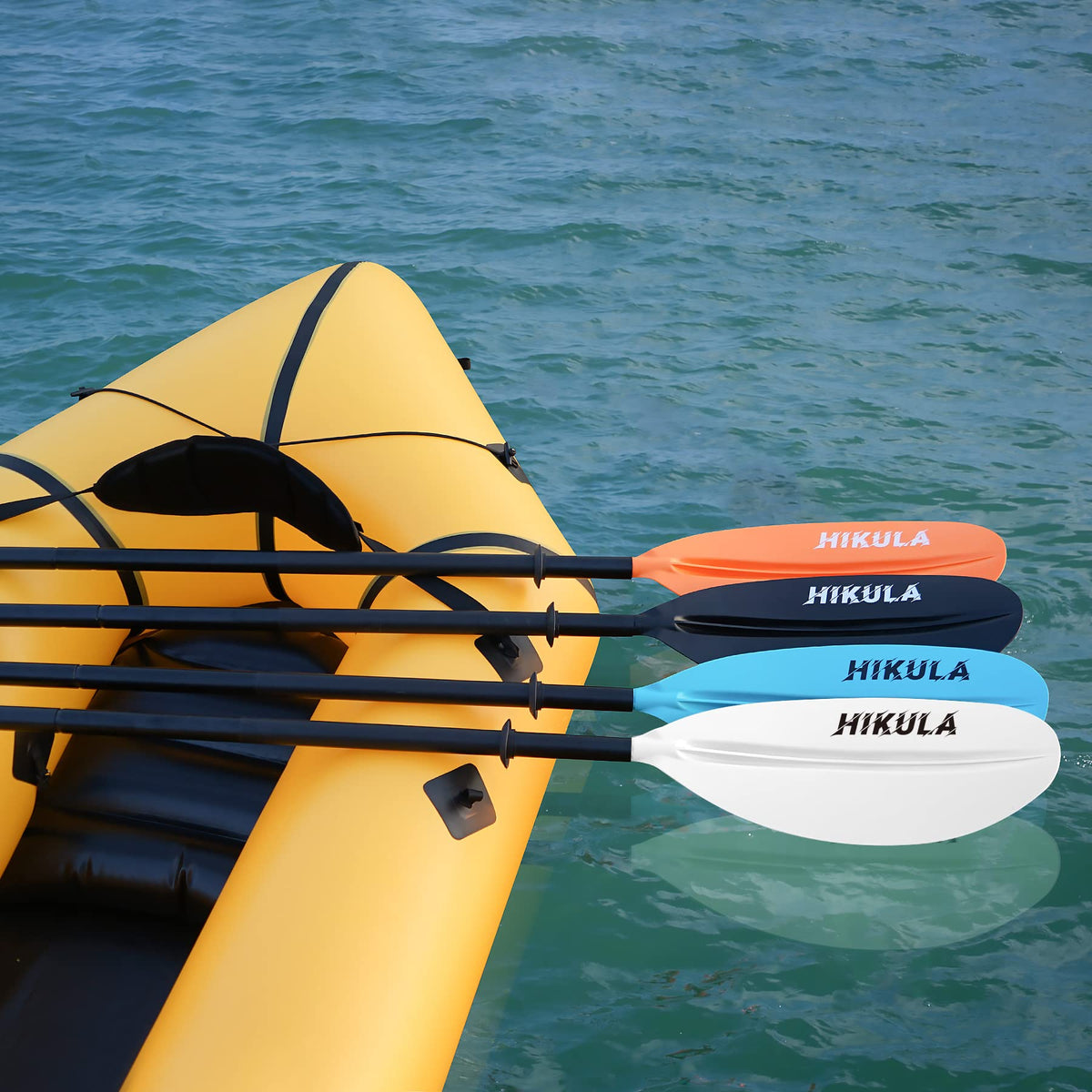 4 Piece Aluminum PP Floating Kayak Paddle I67282
