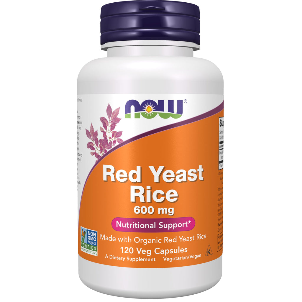 Red Yeast Rice 600 mg 120 Veg Caps A7062