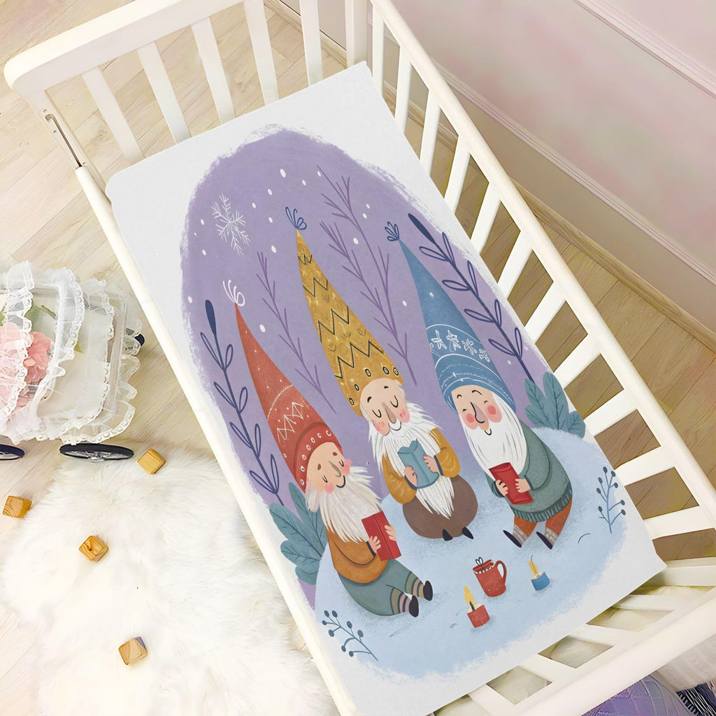 Watercolor Crib Sheet 52" x 28" E32895