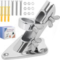 316 Stainless Steel Flag Pole Holder, 2 Position 1 in X86113