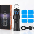 Portable Ultrasonic Mosquito Repeller with Carabiner Hook (6 Refills) Z50012