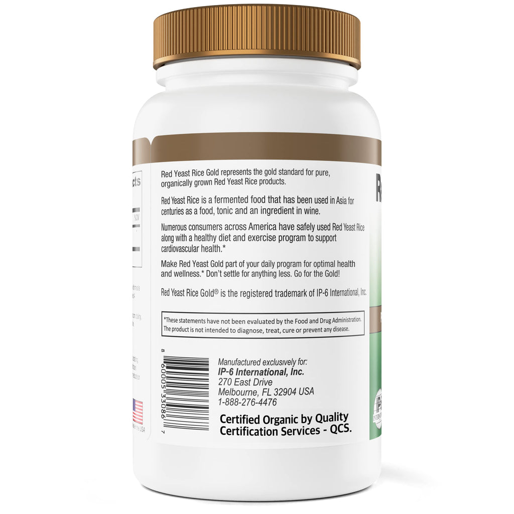 Red Yeast Rice 1200 mg 120 Capsules X7875