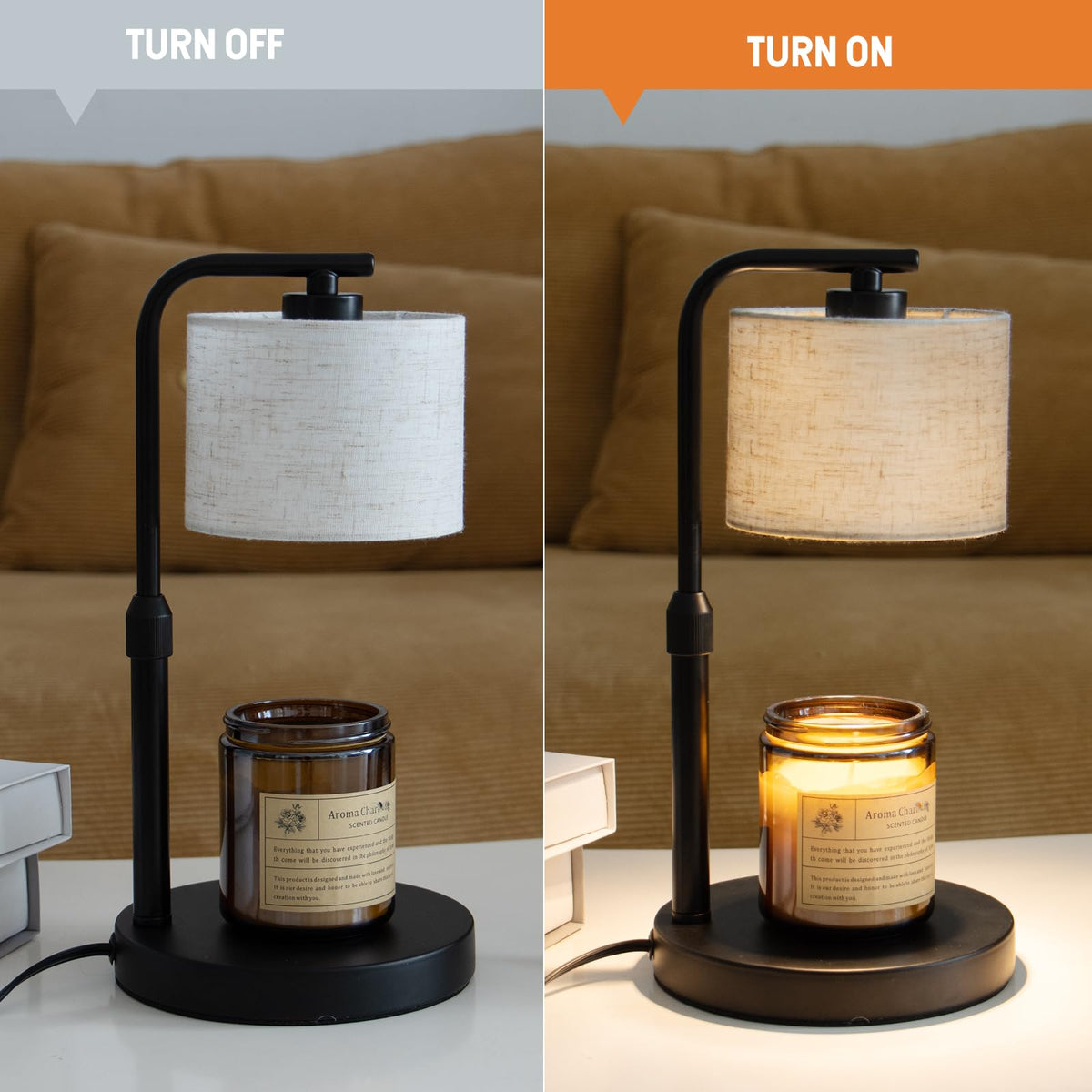 Dimmable Candle Warmer Lamp with Timer F78535