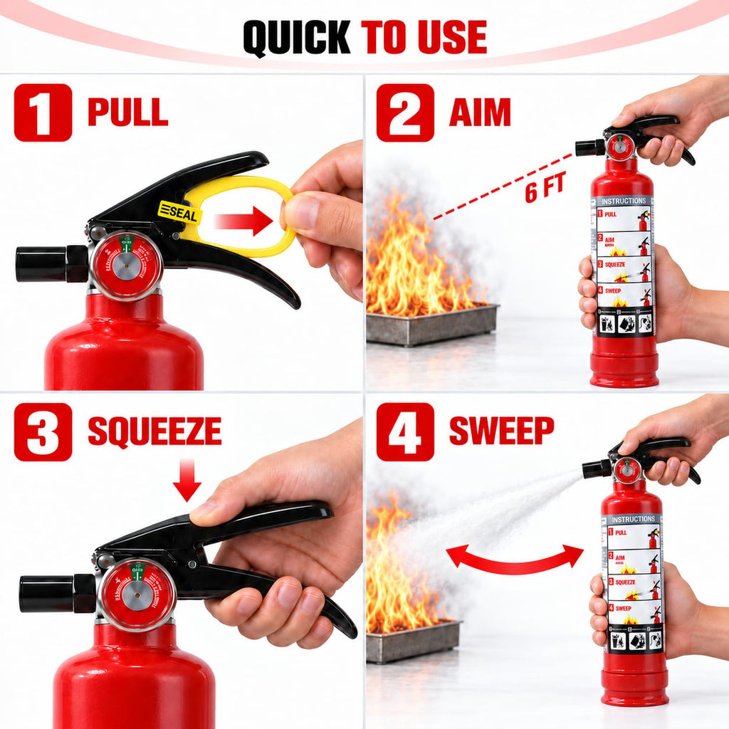 2.5 lb ABC Dry Chemical Fire Extinguishers 2-Pack Q85152