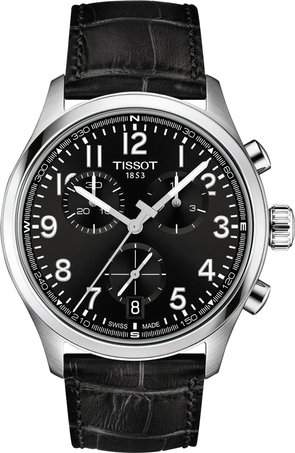 Black Dial 42mm Chronograph Watch I225
