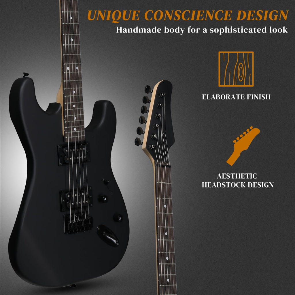 39 Inch H-H Pickup Electric Guitar D665022