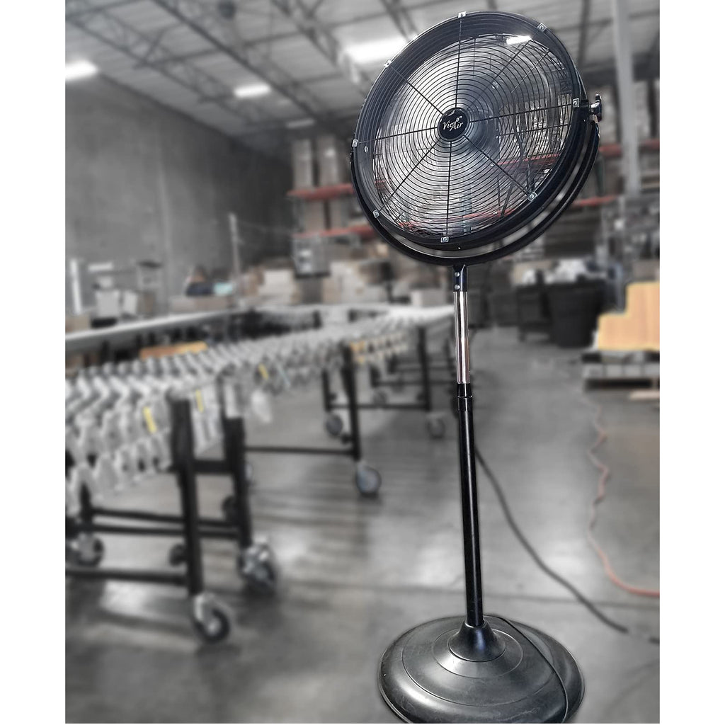 20" Industrial High Velocity Tilting Pedestal Drum Fan P889786
