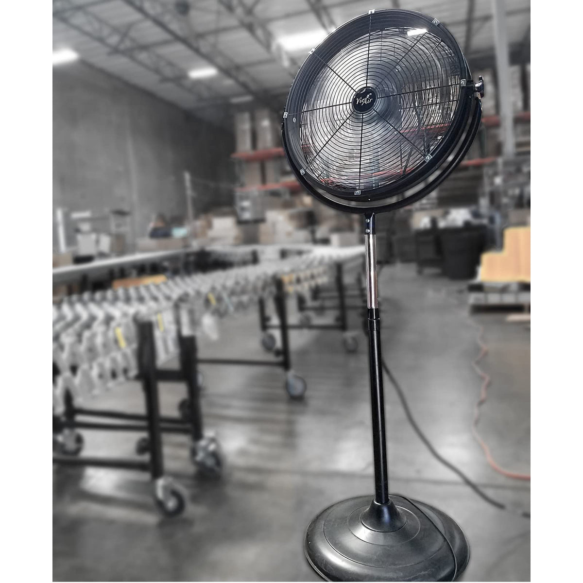 20" Industrial High Velocity Tilting Pedestal Drum Fan P889786