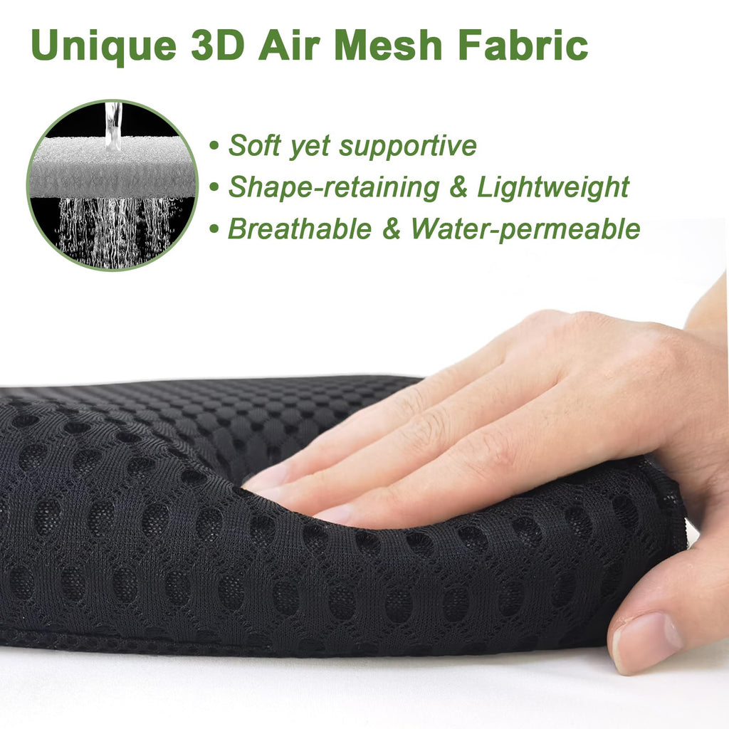 3D Mesh Fabric Portable Stadium Seat Cushion N763