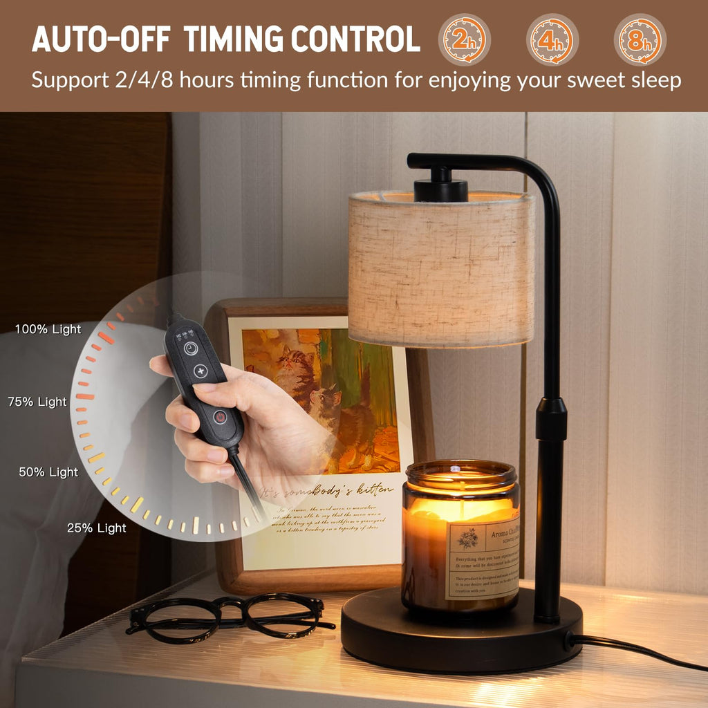 Dimmable Candle Warmer Lamp with Timer F78535