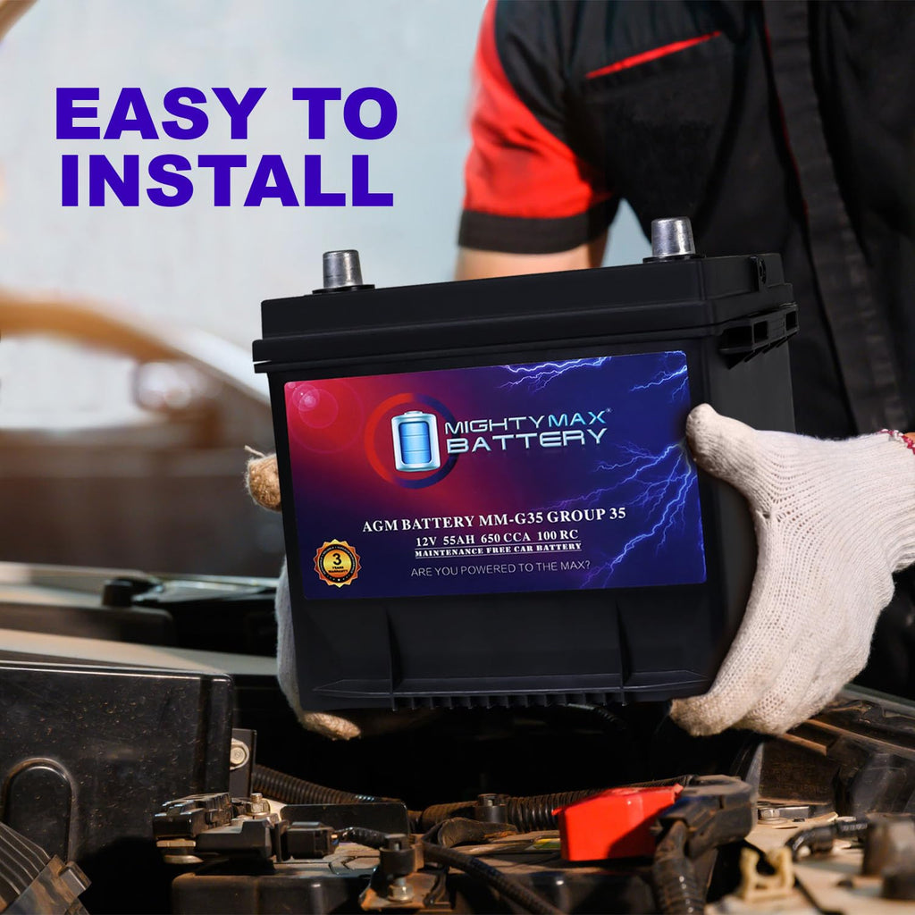 12V 55Ah AGM Replacement Battery H987